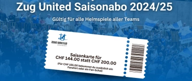 Event-Image for 'Zug United Saisonabo 24/25 - Early Bird'