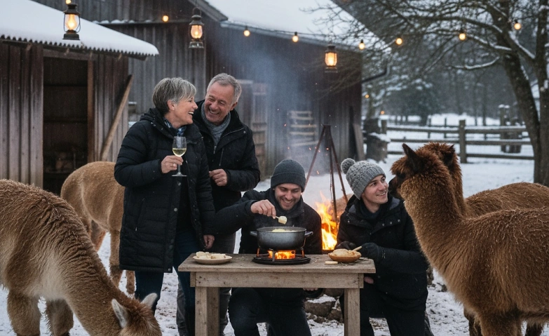 Event-Image for 'Fondue inmitten Alpakas'