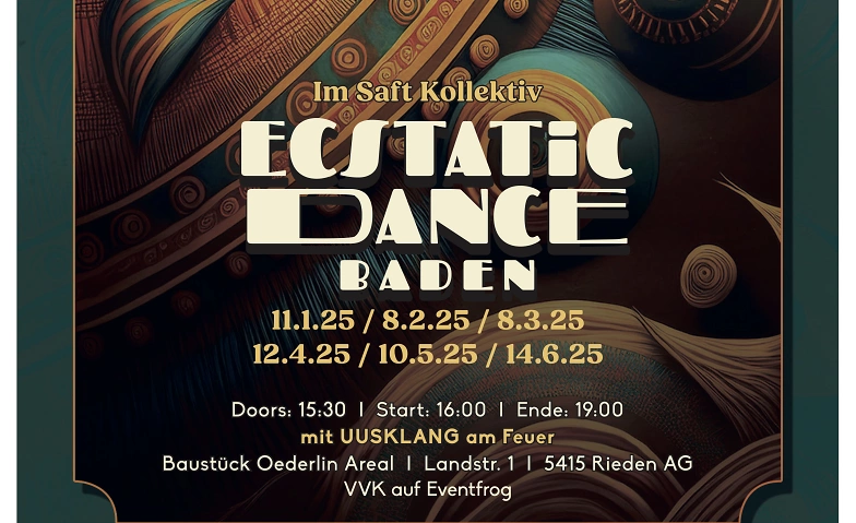 Ecstatic Dance Baden ${singleEventLocation} Billets