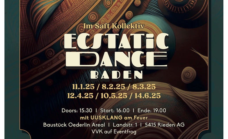 Ecstatic Dance Baden ${singleEventLocation} Billets