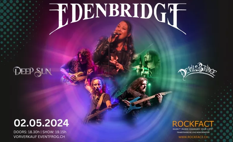 EDENBRIDGE | 25 Years Anniversary Tour Rockfact Music Club, Tramstrasse 66, 4142 Münchenstein Tickets