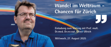 Event-Image for 'Wandel im Weltraum - Chancen für Zürich'
