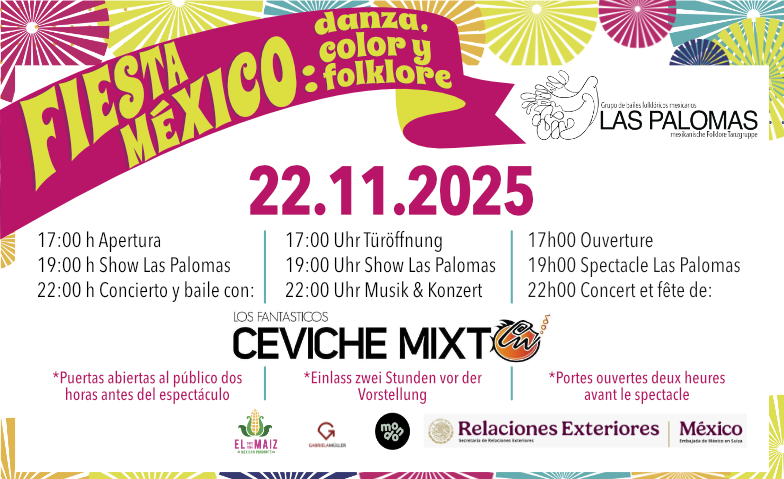 Fiesta M&eacute;xico: danza, color y folklore Tickets