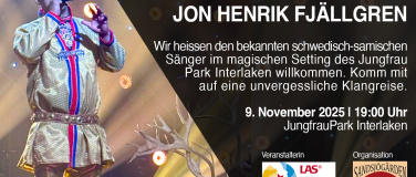 Event-Image for 'Jon Henrik Fjällgren - Konzert im JungfrauPark Interlaken'