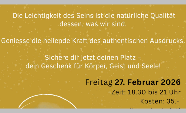 Event-Image for 'Einfach sein.'