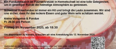 Event-Image for 'Fondue Plausch'