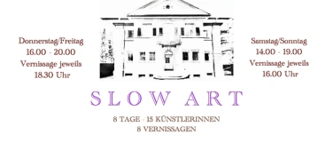 Event-Image for 'SLOW ART – 15 Künstlerinnen der SGBK zeigen ihre Werke'