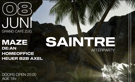 Sponsoring logo of AFTERPARTY WITH SAINTRE STUDIOS event