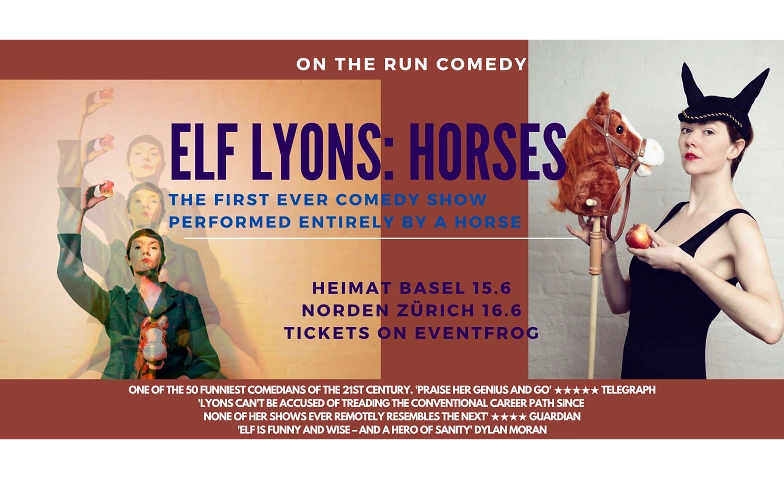 Event-Image for 'Elf Lyons: Horses (WIP) - English Comedy ZÜRICH'