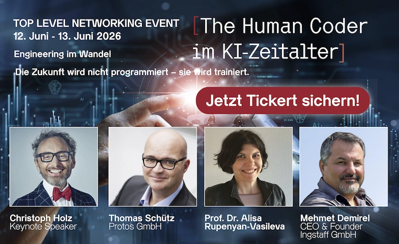 Event-Image for 'Engineering im Wandel &ndash; [The Human Coder im KI‑Zeitalter]'