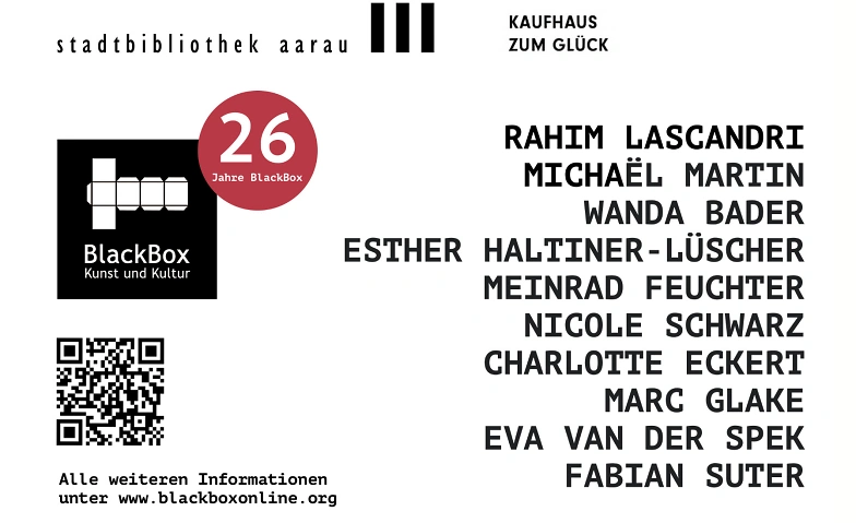 Event-Image for 'BlackBox Kunstst&uuml;cke Zyklus Zwei'