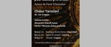 Event-Image for 'Ensemble Yaroslavl - Chants orthodoxes : le choc des basses'