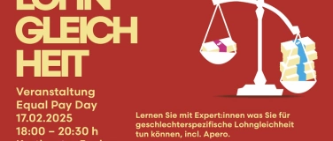 Event-Image for 'Lohngleichheit - Veranstaltung zum Equal Pay Day'