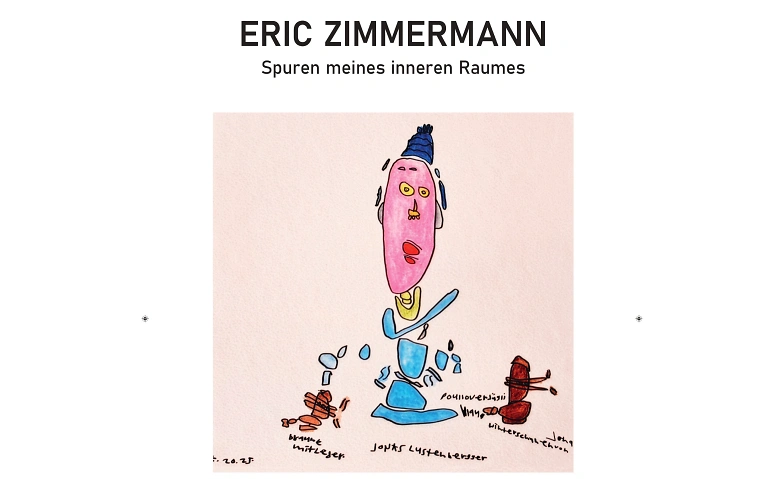 Event-Image for 'Spuren meines inneren Raumes. Eric Zimmermann.'