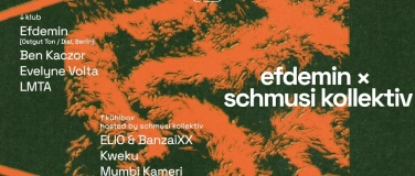 Event-Image for 'Efdemin x Schmusi Kollektiv'