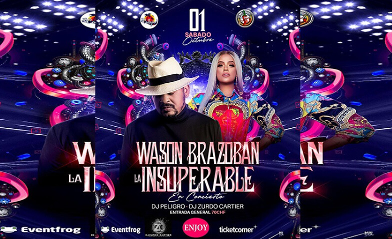 Wason Brazoban & La Insuperable Enjoy, Wagistrasse 23, 8952 Schlieren Tickets