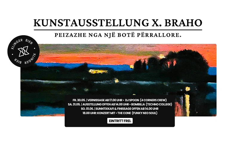 Event-Image for 'KUNSTAUSSTELLUNG VON X. BRAHO'