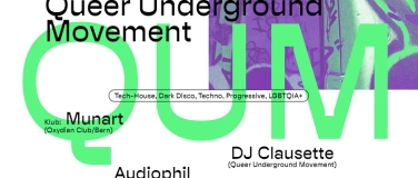 Event-Image for 'Queer Underground Movement w. Munart & DJ Clausette'