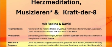 Event-Image for 'Herzmeditation, Musizieren & Kraft-der-8 mit Rosina & David'