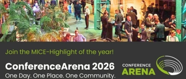 Event-Image for 'ConferenceArena 2026 &ndash; Where MICE Professionals Meet'