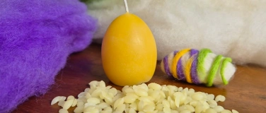 Event-Image for 'Osterbasteln: Dinoeier filzen und Eierkerzen giessen'