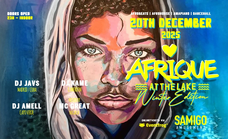 AFRIQUE WINTER EDITION @ THE LAKE Samigo Amusement, Mythenquai 59, 8002 Zürich Tickets