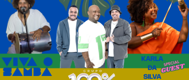 Event-Image for 'Roda de Samba - Grupo 100% - Viva o Samba ft Karla Silva'