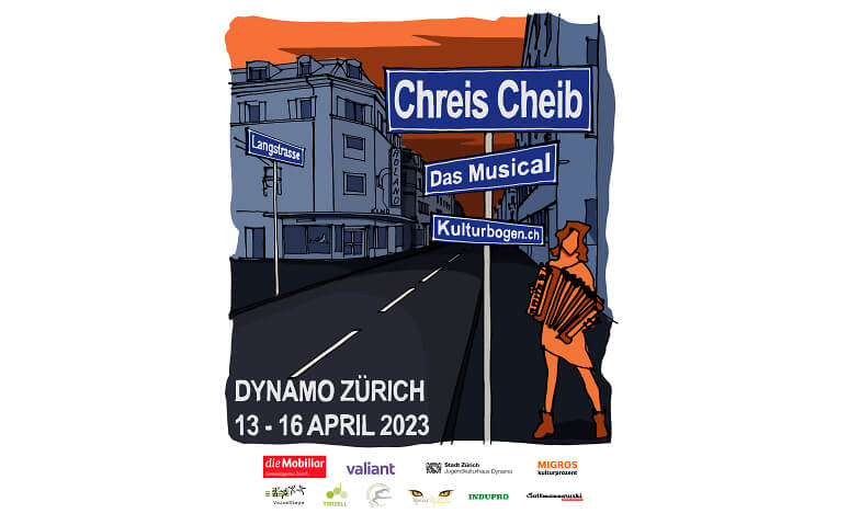 Chreis Cheib - Das Musical Dynamo Saal, Wasserwerkstrasse 21, 8006 Zürich Tickets