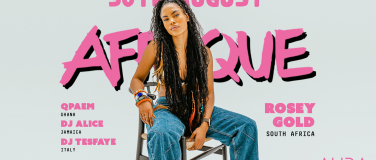 Event-Image for 'AFRIQUE WITH ROSEY GOLD LIVE • AURA CLUB'