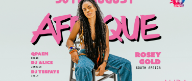 Event-Image for 'AFRIQUE WITH ROSEY GOLD LIVE • AURA CLUB'