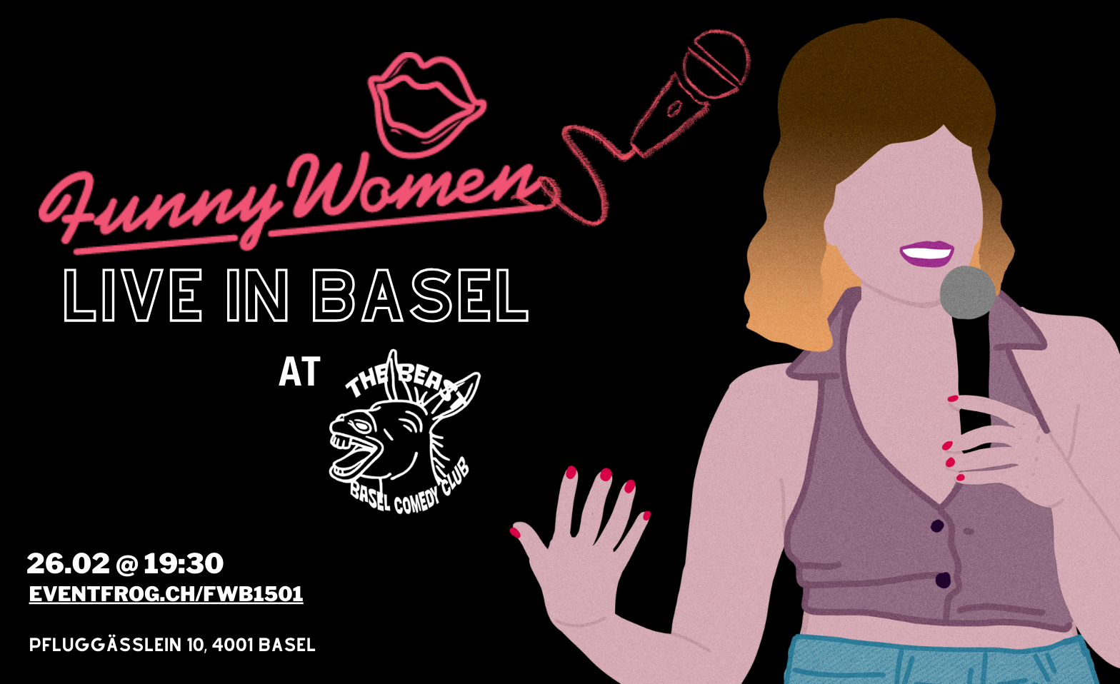 26/02 Funny Women (UK) Live in Basel &ndash; English Comedy Night ${singleEventLocation} Tickets