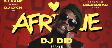 Event-Image for 'AFRIQUE WITH DJ DID LIVE • AURA CLUB'