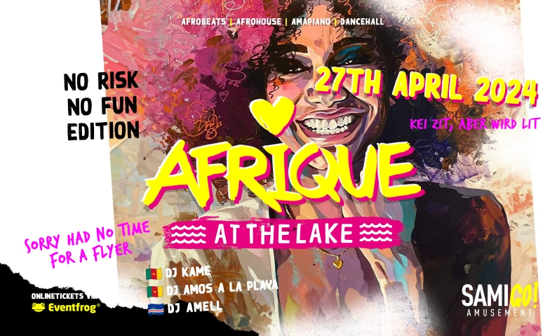 AFRIQUE @ THE LAKE Samigo Amusement, Mythenquai 59, 8002 Zürich Tickets