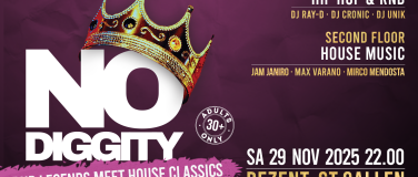 Event-Image for 'No Diggity - 30+ Adults only Party // DEZENT. St. Gallen'
