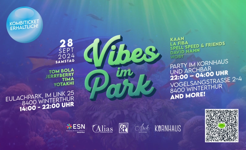 Vibes im Park Eulachpark, Im Link 25, 8404 Winterthour Billets