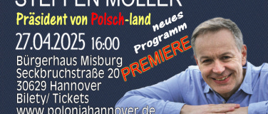 Event-Image for 'Steffen Möller Stand Up Comedy  Präsident von Polsch-land'