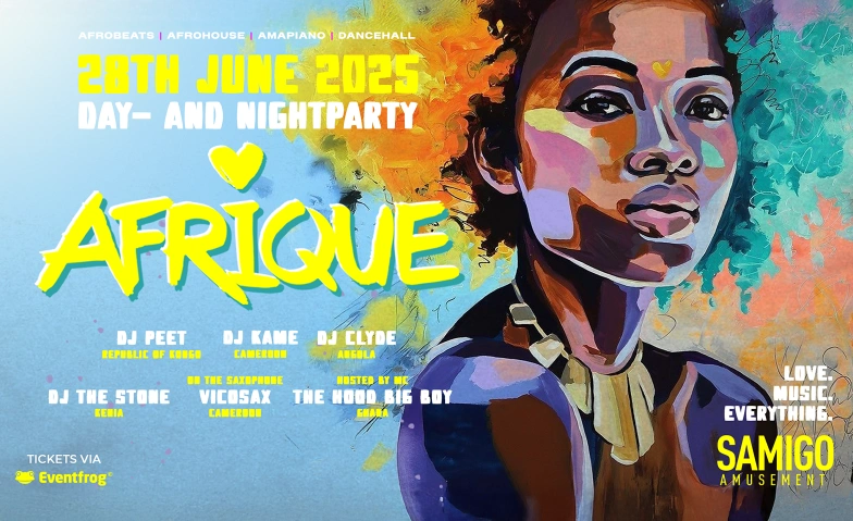 AFRIQUE @ THE LAKE Samigo Amusement, Mythenquai 59, 8002 Zürich Tickets