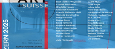 Event-Image for 'Gruppenausstellung ARTdeSUISSE Luzern – Frühlingsausgabe 202'