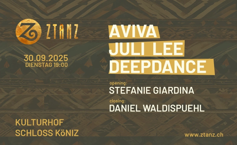 ZtanZ – Zischtig Rave Kulturhof Schloss Köniz  Rossstall, Muhlernstrasse 11, 3098 Köniz Tickets