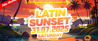 Event-Image for 'LATIN SUNSET @ BEACHTOWN BIEL/BIENNE'