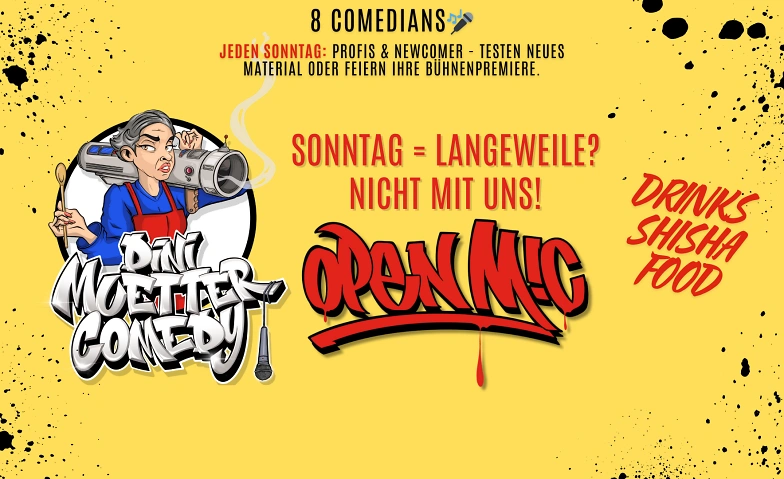 Event-Image for 'Dini Muetter Comedy - Open Mic'
