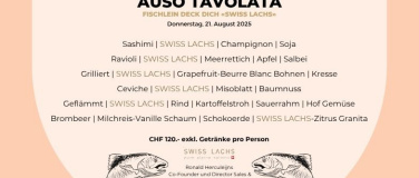 Event-Image for 'AUSO TAVOLATA FISCHLEIN DECK DICH "SWISS LACHS" 21.08.2025'