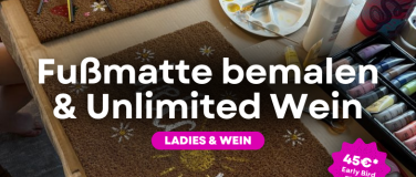 Event-Image for 'Ladies & Wein - Fußmatte bemalen'