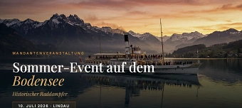 Veranstalter:in von Sommer Event 2026 - Sundowner-Rundfahrt Bodensee