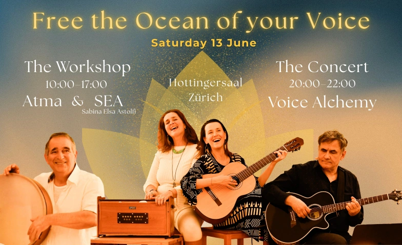Singing Concert - by Atma & Voice Alchemy Hottingersaal, Gemeindestrasse 54, 8032 Z&uuml;rich Tickets