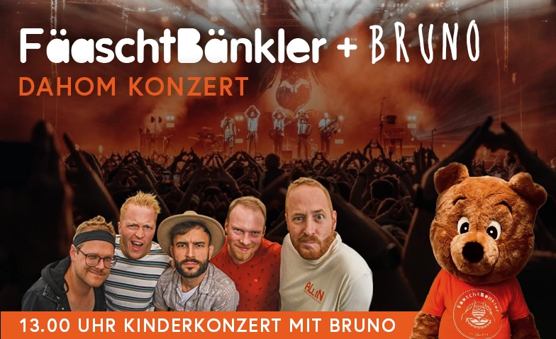 Fäaschtbänkler Kinderkonzert 2026 Olma Halle St.Gallen, St. Gallen Tickets