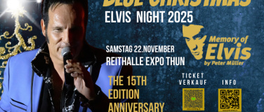 Event-Image for 'Blue Christmas Elvis Night 2025 the 15th anniversary edition'