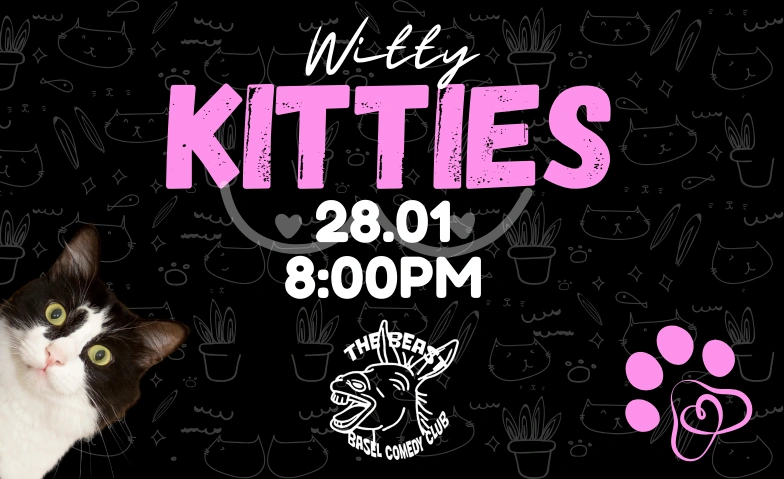 Witty Kitties at the Beast The Beast Basel Comedy Club, Pfluggässlein 10, 4001 Basel Tickets