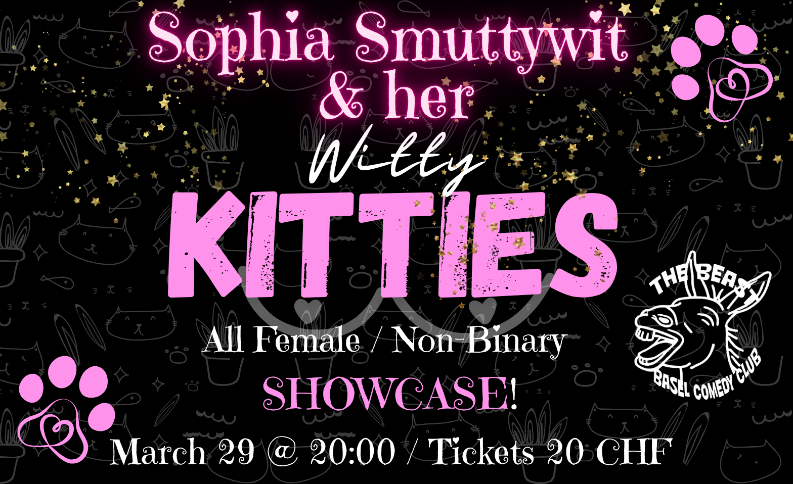 Sophia SmuttyWit and her Witty Kitties - SHOWCASE! Tickets