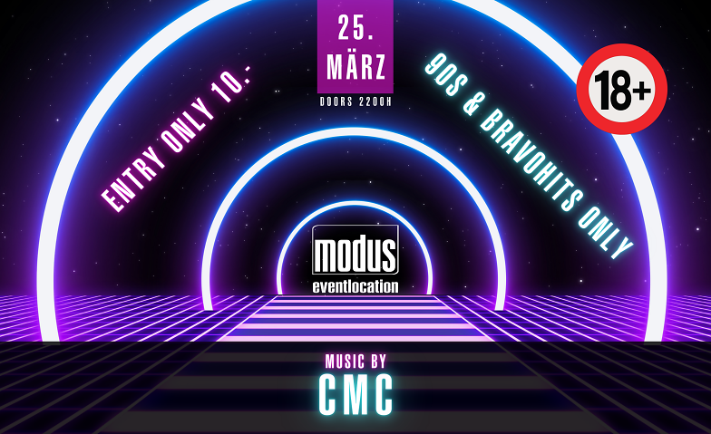 90s & Best of BRAVO Hits by «CMC» MODUS Eventlocation, Eichenweg 1, 4410 Liestal Tickets